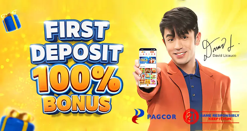 Juan365 first deposit 250% bonus promotion with David Licauco
