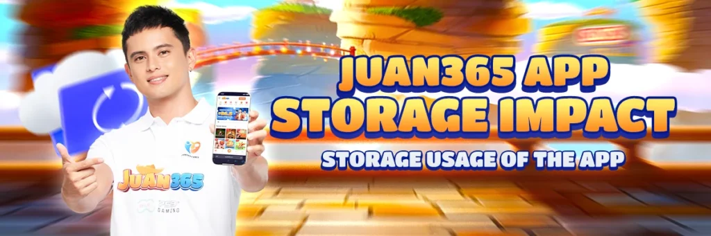 image of juan365 app storage impact: storage usage of the app